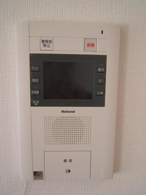 【セキュリティ】 | エム・ステージ白磁楼 | モニター付インターホン