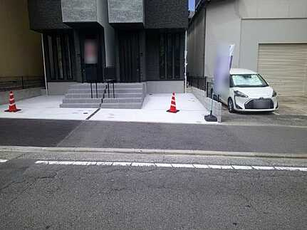 安芸郡府中町浜田２丁目　新築一戸建て(全2棟)の駐車場