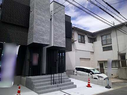 安芸郡府中町浜田２丁目　新築一戸建て(全2棟)の外観