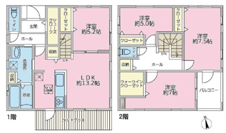 【間取り】 | 再生住宅　リフォーム〇　平日・土日も見学できます　飯山満町