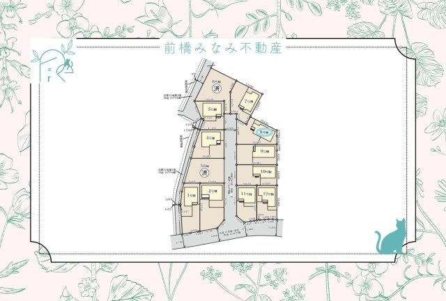 藤岡市上戸塚第6　８号棟(全１２棟)　リーブルガーデン　新築建売分譲