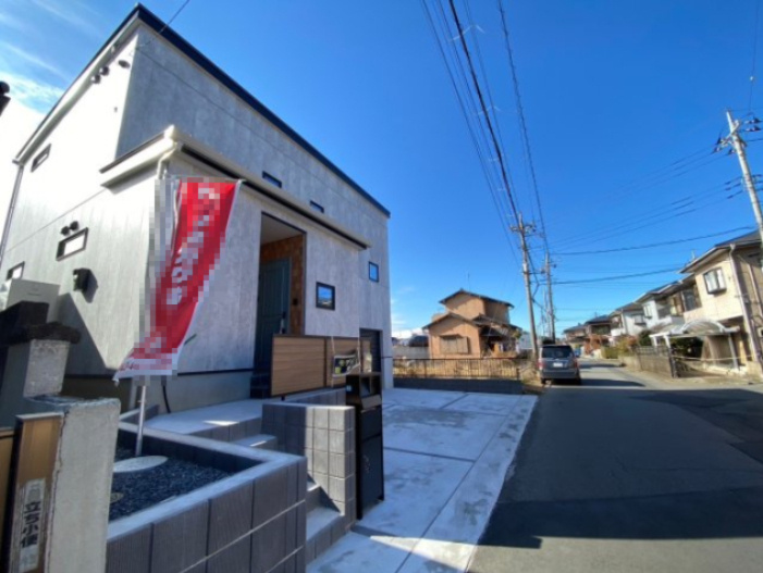 八街ほ656　新築戸建の前面道路含む現地写真