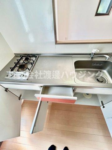 SCENE　TREのキッチン|キッチン下収納