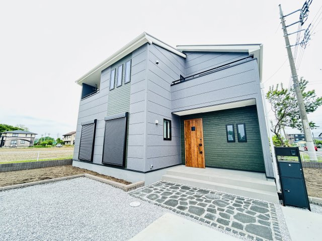 新築　前橋市公田町　Liveie Garden.S　１号棟の外観|現地写真　2025年5月完成しました！ご内覧等、お気軽にお問合せください♪　							
