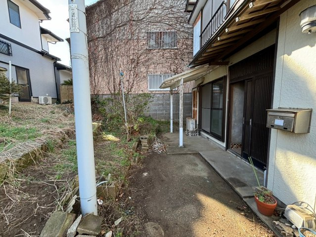 銚子市川口町　中古戸建の庭
