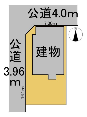 中古戸建　大垣市三塚町　平成12年築の区画図