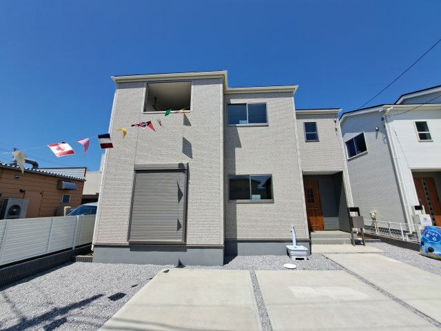 新築　前橋市広瀬町第3　Liveie Garden.S　１号棟の駐車場|現地写真　駐車スペースは2台分可能です！
