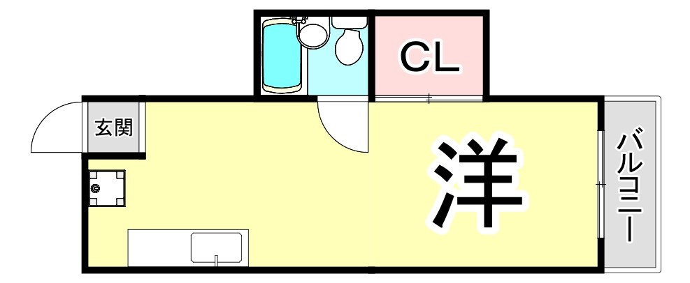 ドミトリー甲子園の間取り