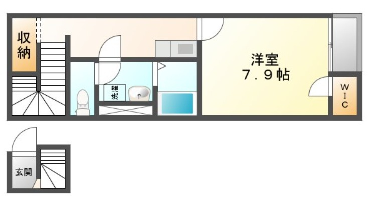 アルトハイデⅢの間取り