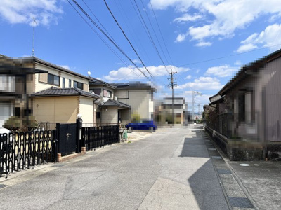 【前面道路含む現地写真】 | 岡崎市日名本町戸建