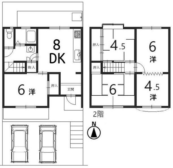 【間取り】 | S22019-岩倉北