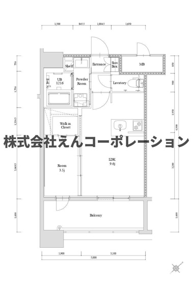 【間取り】 | エンクレスト博多駅南GRACE