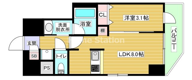 【間取り】 | ランティエ御幣島