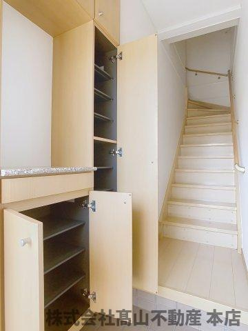 グレース城西ヶ丘Ａの玄関