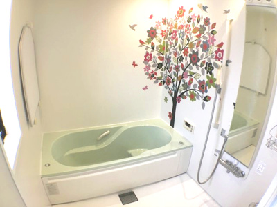 【浴室】 | 柏原町大新屋中古住宅