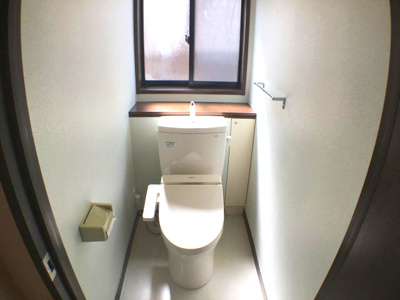 【トイレ】 | 柏原町大新屋中古住宅