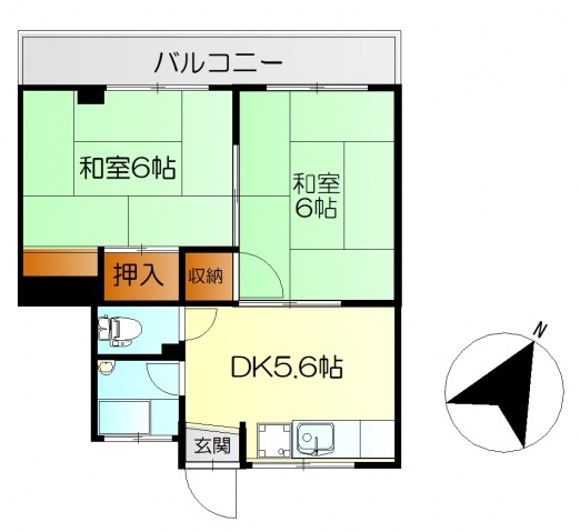 野崎ビルの間取り