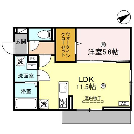 ルグラン龍野の間取り