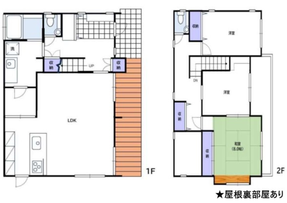 【間取り】 | 片島町戸建