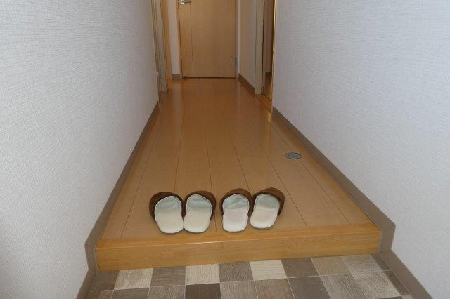 ラ・ペジーブルの玄関