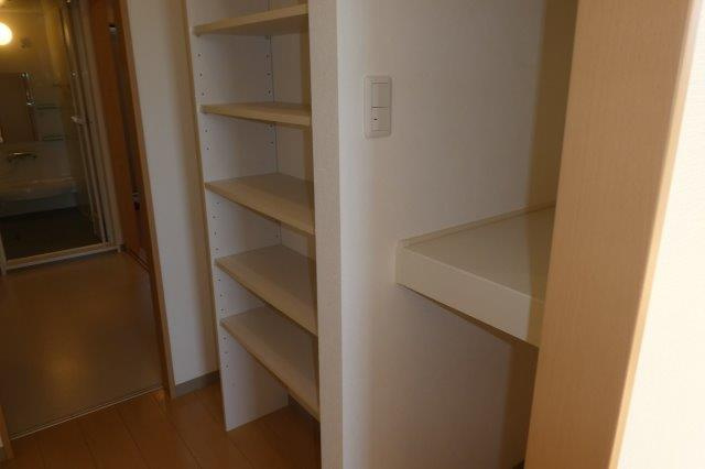 ラ・ペジーブルの収納|ウォークスルークローゼット