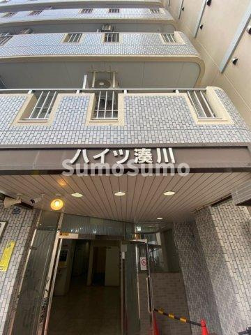 神戸市兵庫区福原町の賃貸マンションの外観|外観は落ち着いています