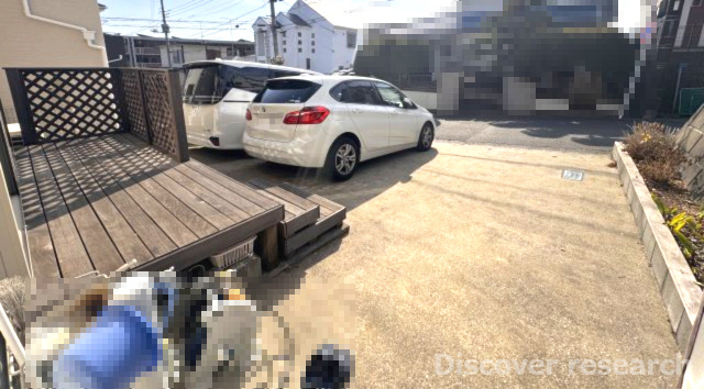 横浜市磯子区洋光台1丁目の駐車場|洗車も出来る余裕のあるスペースには、もちろん自転車の駐輪も可能！夏にはビニールプールを広げて、お子様と楽しむのもいいかも！