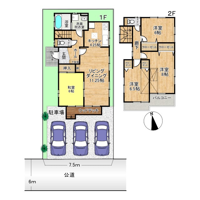 横浜市磯子区洋光台1丁目の間取り|【間取り】
陽当たりが良い 南向きの窓から差し込む陽光で室内が明るく照らされ、爽やかな雰囲気を演出できます。間取4LDK、各居室には収納が付いています。リビング・和室・バルコニー等は陽当たり良好です。