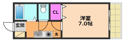 【間取り】 | プリマ富田