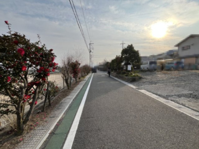 【前面道路含む現地写真】 | 大津市坂本3丁目9-44　売土地 | 2025年01月　撮影