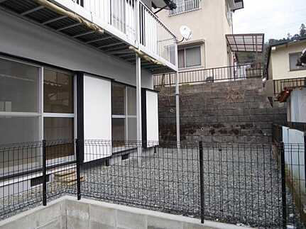 広島市安佐北区あさひが丘8丁目　中古一戸建ての庭
