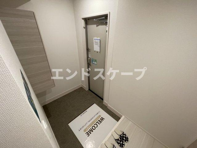 クロッシア住吉町の玄関|高崎、前橋エリアのお部屋探しはエンドスケープまで！お客様の理想お聞かせ下さい♪