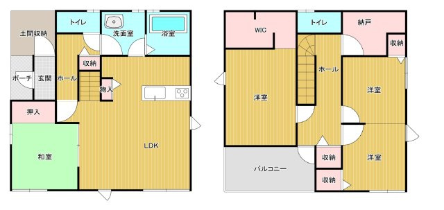【中古戸建】高崎市金古町の間取り|■間取り