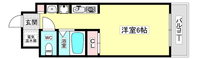 【間取り】 | レジーナ西宮北口Ⅱ