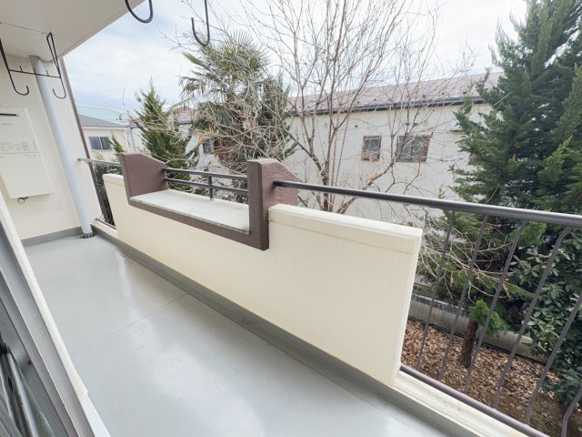 源七第一コーポラスのバルコニー