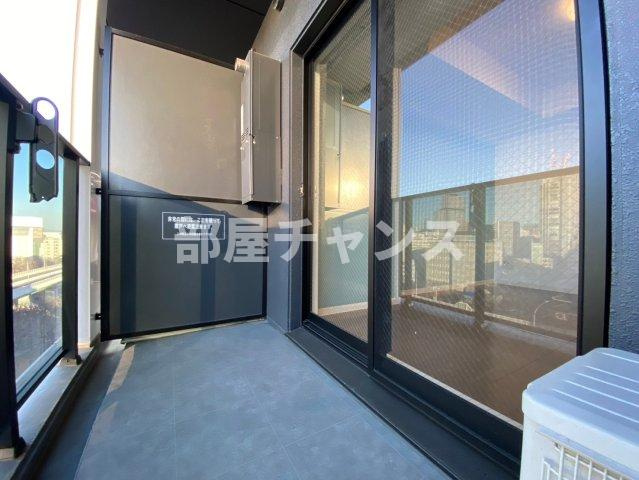 プレミアム大須のバルコニー