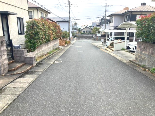 飯塚市大日寺　中古戸建の前面道路含む現地写真|前面道路含む現地写真です！