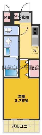 【間取り】 | セントフィオーレ新栄 | 間取りです