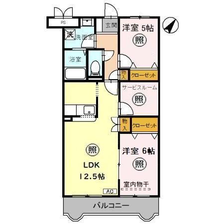 リブラ川崎の間取り