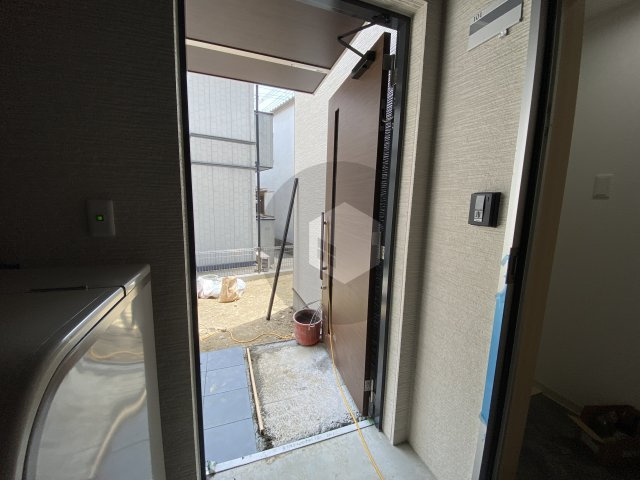 JINO徳庵のエントランス