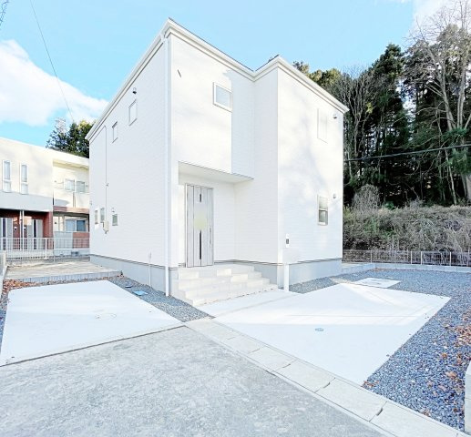 新築戸建・建売　二本松市油井第5　Livele Garden　全13棟の前面道路含む現地写真