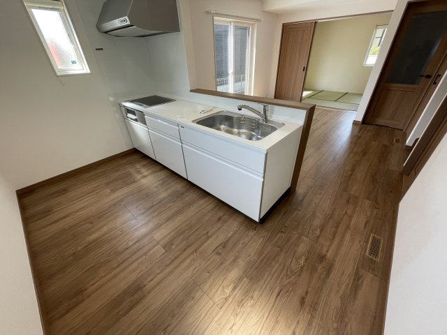 未入居戸建・建売　福島市郷野目　Life Quality　全1棟のキッチン