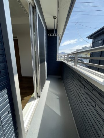 未入居戸建・建売　福島市郷野目　Life Quality　全1棟のバルコニー