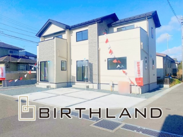 福島市笹谷6期　Erde　全1棟の外観