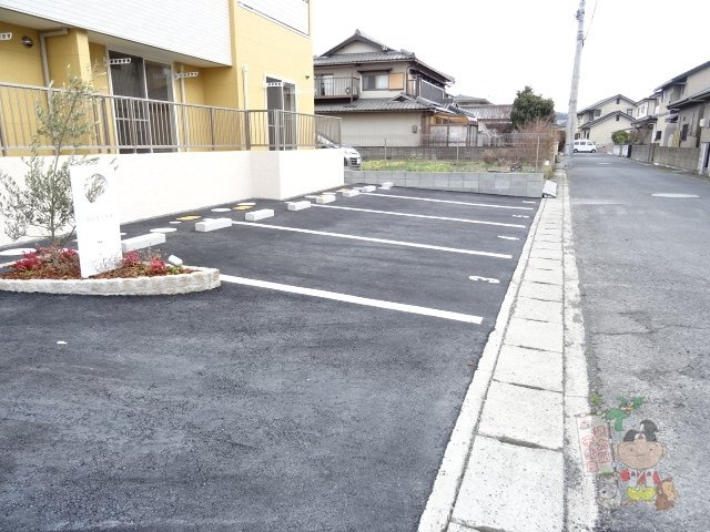 オーシャンズの駐車場