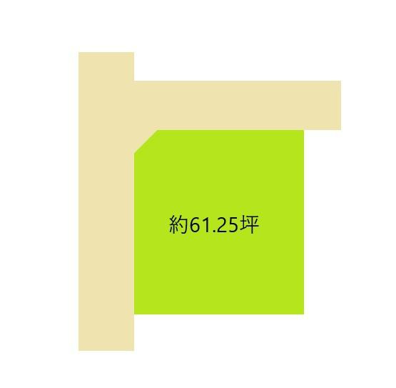 橋本市あやの台1丁目　土地の土地図