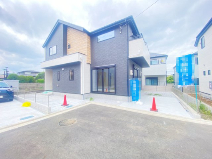 『八王子市新築戸建て』八王子市大楽寺町145-1【仲介手数料無料】　３期　の外観|～仲介手数料無料☆八王子ひなた不動産～八王子市大楽寺町　新築戸建て