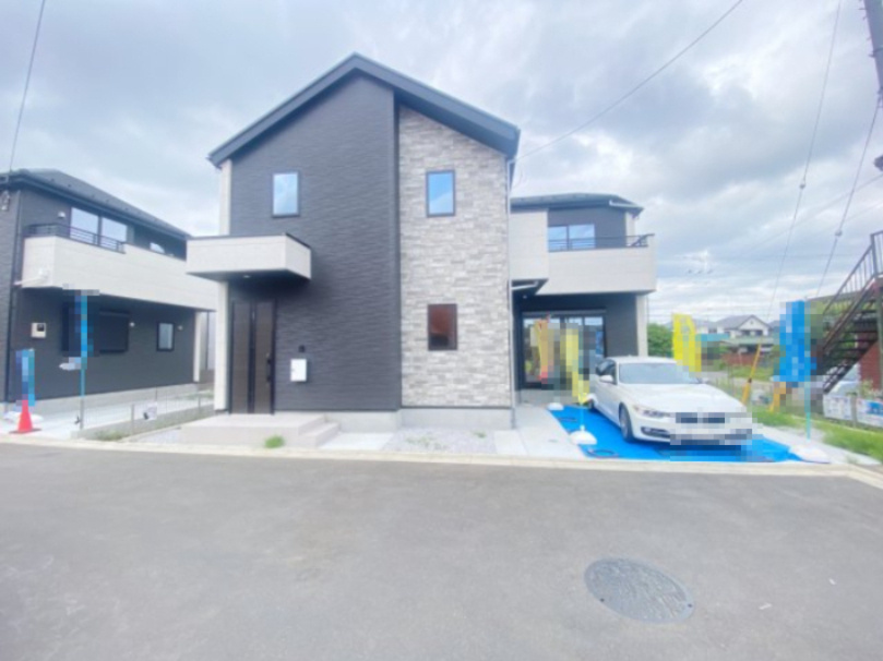 祝　成約済み　八王子市　大楽寺町　新築戸建て　３期の外観|～仲介手数料無料☆八王子ひなた不動産～八王子市大楽寺町　新築戸建て