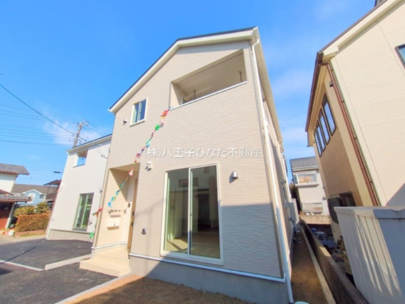 祝：成約済み　八王子市　小宮町　新築戸建て　２３期の外観|～仲介手数料無料☆八王子ひなた不動産～八王子市小宮町　新築戸建て