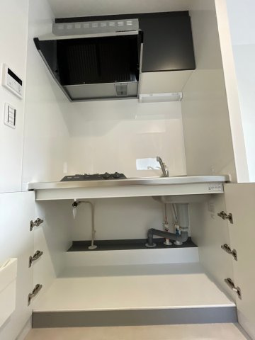 REGIES清荒神Ⅰのキッチン|キッチン収納です
